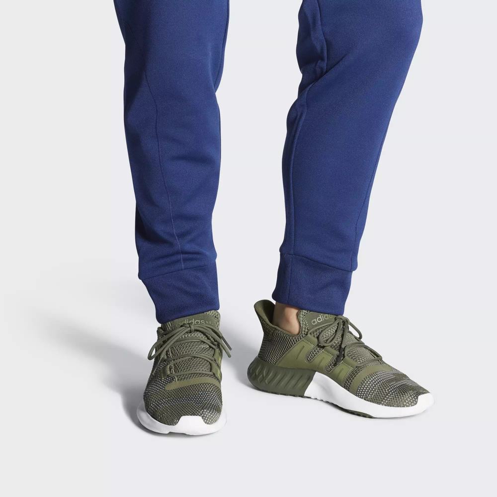 Adidas Tubular Dusk Tenis Marrom Para Hombre (MX-32993)